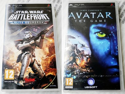 PSP GAMES (Star wars / AVATAR the game) - eBay