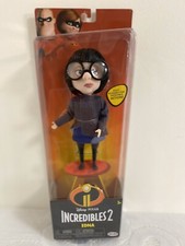 Disney Pixar Incredibles 2 EDNA Doll Removable Glasses Variant Dress Blue 2018