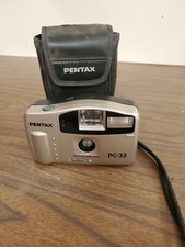 Pentax PC33 35mm Camera 30mm AF Point and Shoot in Case