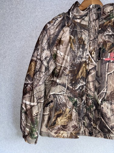 Game Winner RealTree Camoflauge Hooded Jacket Women's Size Large - Picture 2 of 12