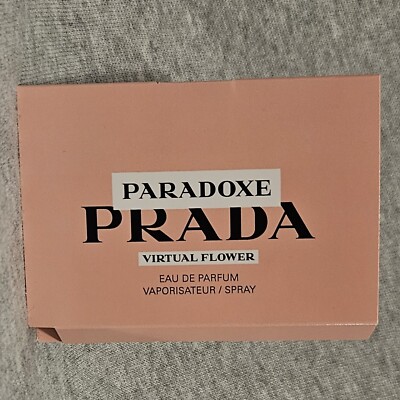 Prada Paradoxe Virtual Flower EDP Sample 0.04 fl oz NEW FREE SHIP