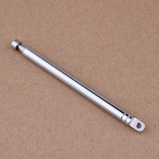 Antenna radio antenna telescopica 720mm 8 sezioni per TV DAB FM ricambio
