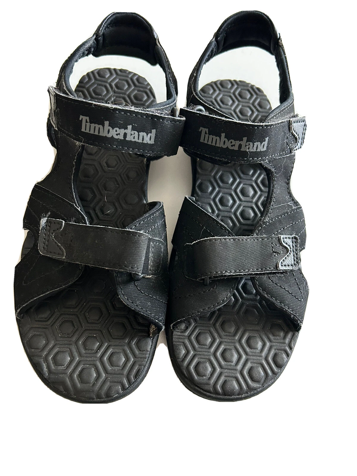 Scarpa sandalo TIMBERLAND ragazzo nero impermeabile junior cercatore avventura TG 6