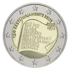 2 Euro Estonia 2022 150th Society of Estonian Literati UNC