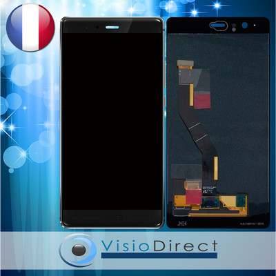 Écran LCD + Vitre Tactile Pour Huawei P9 Plus 5.5" - Noir, Sur Châssis - Neuf, Garantie 1 An