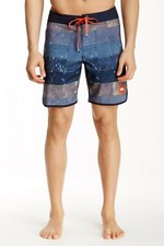 RVCA Color Study Swim Trunks Shorts Men's Boardshorts Midnight Blue Size 28