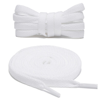 2Pair Flat Shoe Laces Replacement for Sneakers Boots Athletic Shoes 24 72  Inch