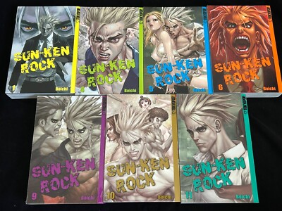 SUN KEN ROCK Manga Boichi  Band 1, 4, 5, 6, 9, 10, 11 Tokypop