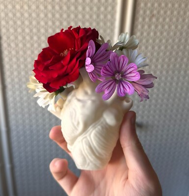 Handcrafted Anatomical Heart in Seletti Style.  Handmade in Italy 