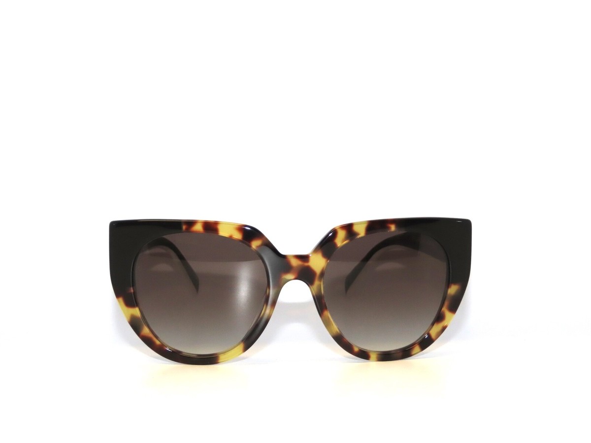 Prada 14WS 14 01M0A7 Medium Tortoise Black Gray Gradient  display picture 2