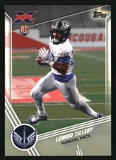 Lenard Tillery 2020 Topps XFL #16 Football Card