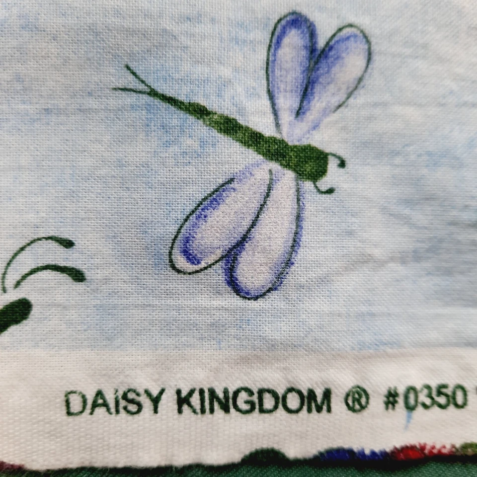 Tela Daisy Kingdom VALLA PIQUETE DE DONNA MARIPOSAS GRANDES 44" x 4 yardas Foto 4 de 4