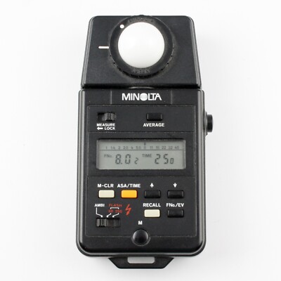 Minolta Color Meter Light Meter Iii Minolta Iiif Minolta Auto