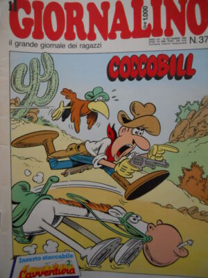 Newspaper 37 1985 Giuliano Gemma + ALBO COCCO BILL by Jacovitti [C20]