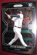 2022 PANINI PRIZM #60 JACOB ROBSON RC