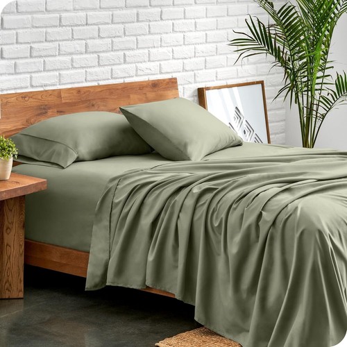 Luxurious 1800 Thread Count California King Sheet Set - Deep Pocket Design - Picture 4 of 11
