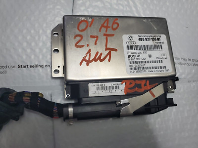 01 02 AUDI A6 TCU TCM TRANSMISSION CONTROL MODULE OEM WITH WIRES ...