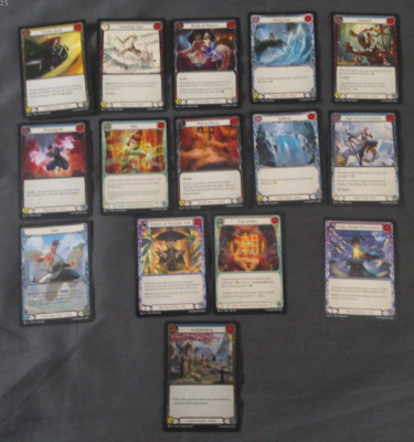 Flesh and blood PART THE MISTVEIL 15 card lot. NEW PACK FRESH Foil.