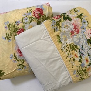 Queen Flat and Fitted Sheet Fieldcrest Ellen Tracy 100% cotton