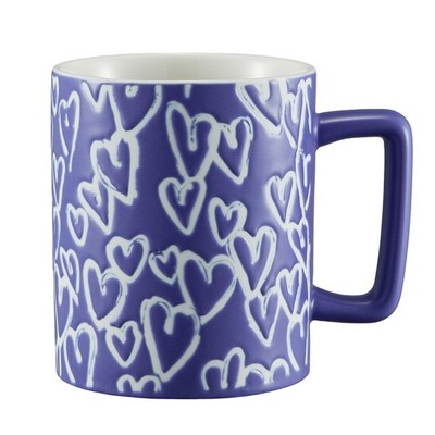 14oz/400ml Porcelain Coffee Cup, Ceramic Large Tea Cup Milk Mug, Large Capaci...