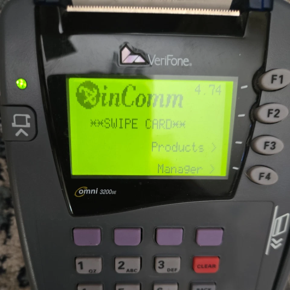 VeriFone OMNI 3200SE Credit Card Terminal - USED - Image 4 of 4