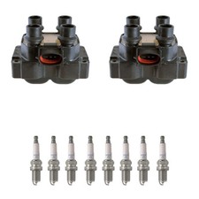 Denso 2 Ignition Coil 8 NGK Nickel Spark Plugs Kit For B2300 B2500 Ranger L4