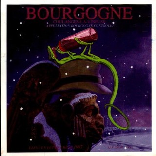 Etiquette vin BD Dessinateur Cadelo Cartonnée