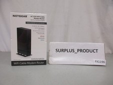 NETGEAR AC1200 NIGHTHAWK WIFI 6 CABLE MODEM ROUTER, C6230,C6230-100NAS-NEW