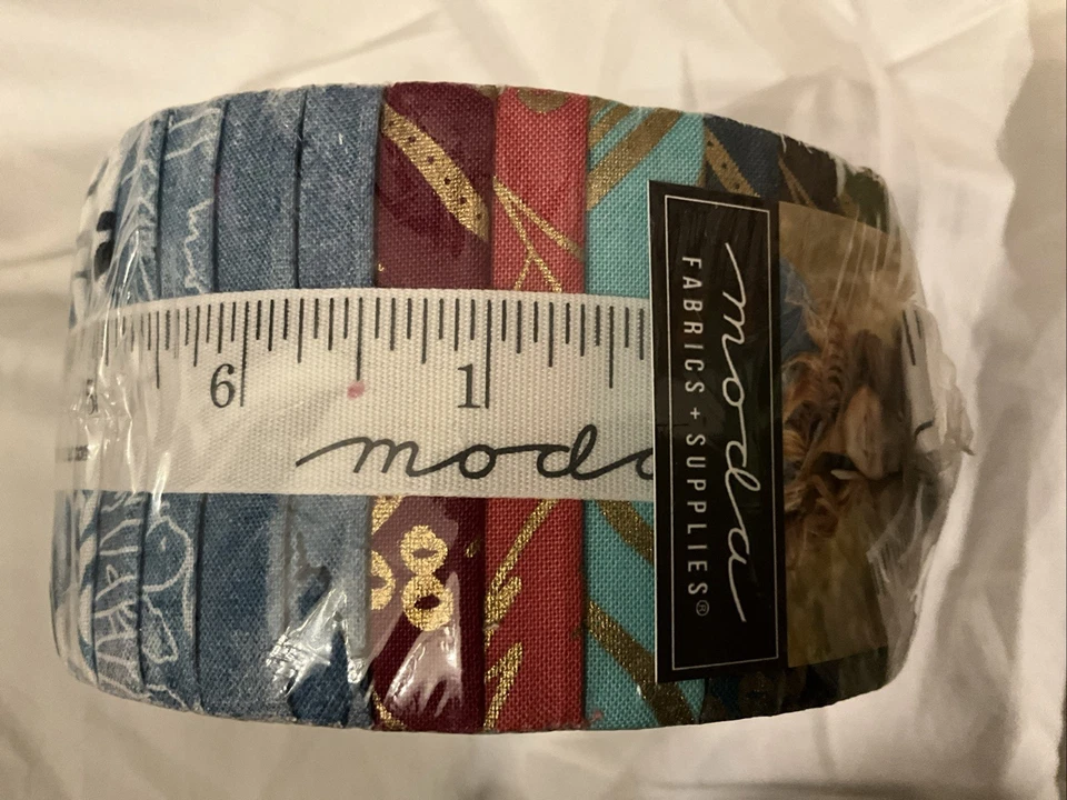 Moda Fabrics Jelly Roll - Moody Bloom, New & Sealed Package - Image 4 of 4
