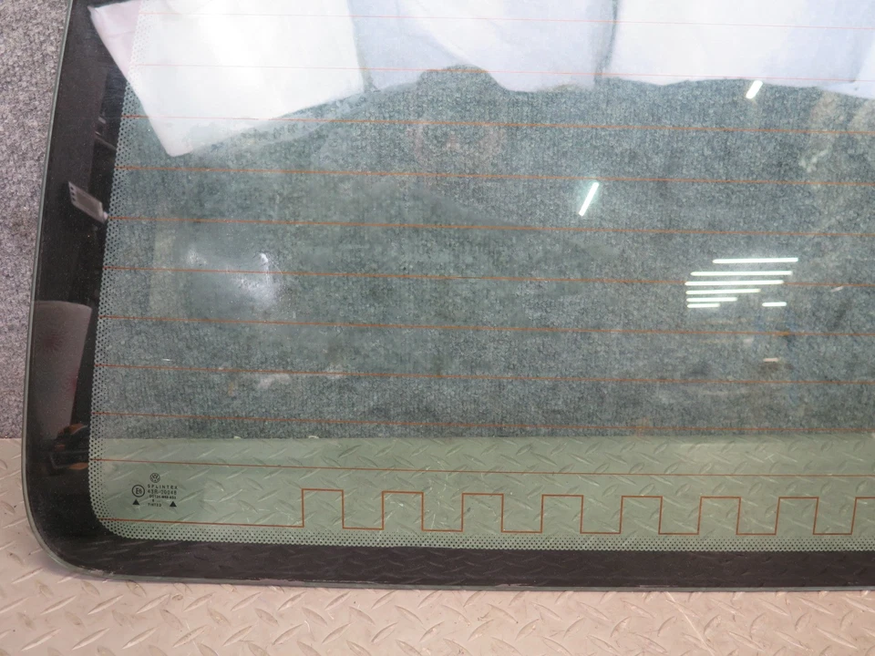 97-00 VW EUROVAN T4 PORTÓN TRASERO PUERTA LEVADIZA PARABRISAS TÉRMICO VENTANA DE VIDRIO OEM Foto 4 de 4