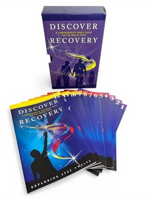 DISCOVER RECOVERY Comprehensive Family Guide Twelve Steps FULL 12 Hardcover