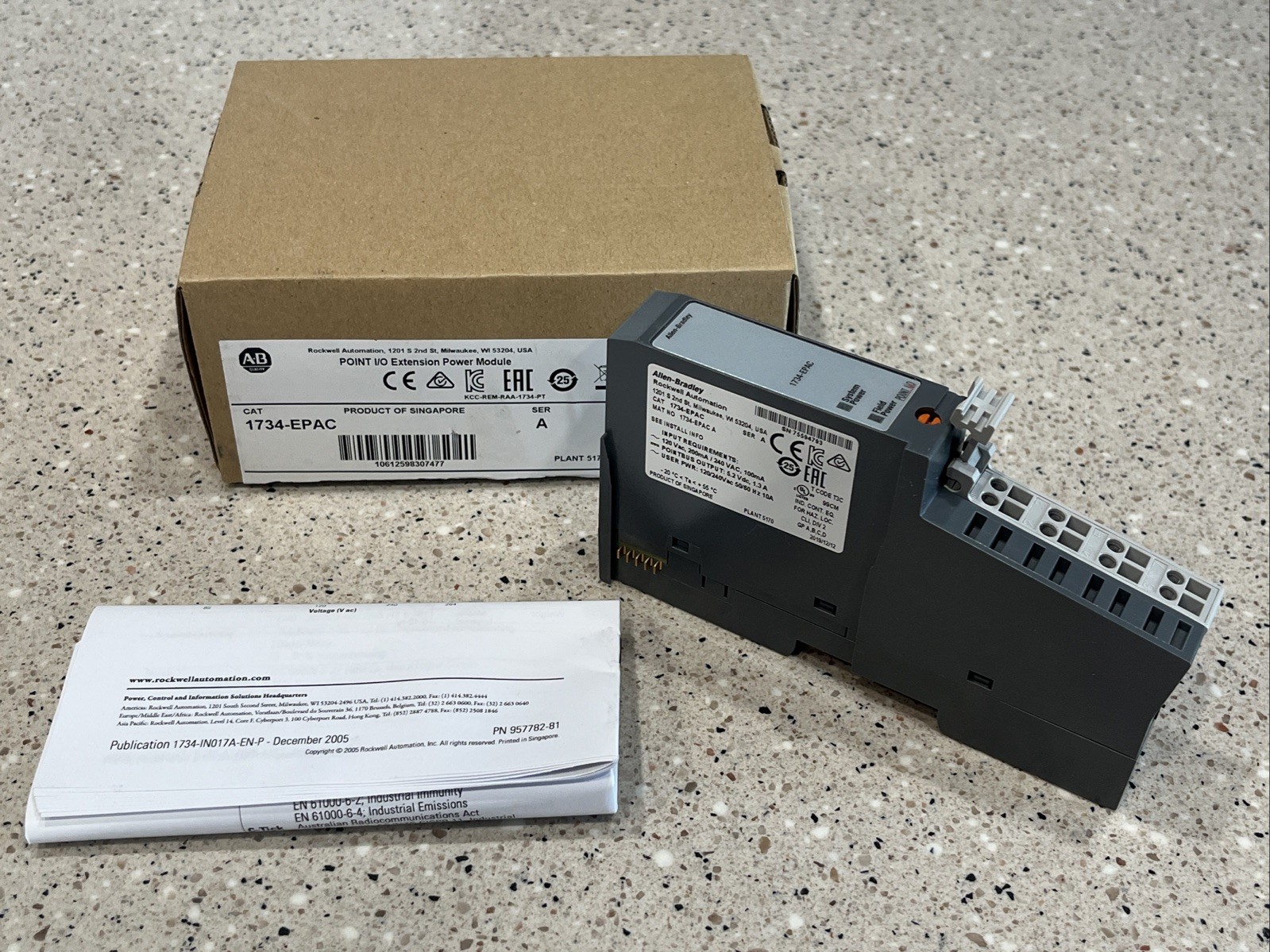 Allen-Bradley 1734-EPAC Point I/O Extension Power Module - New