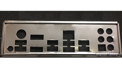 OEM I/O   For   B450M MORTAR MAX Motherboard Backplate *le