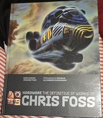 Hardware The Definitive SF Works of Chris Foss Art Book Sci-Fi Starships