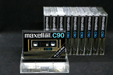 10x MC Kassette MAXELL UD XL II 90 / Bj. 1980...