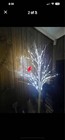 White LED Lighted Branch Tree Garland, Indoor Decorative Tabletop Light — photo 2