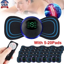 5-20X Electric EMS Pulse Massager for Neck, Back  Shoulders Pain Relief Device