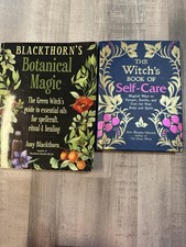 Two Witchcraft Book Blackthorn’s Botanical Magic & The Witch’s Book