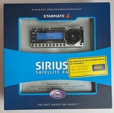 Sirius Starmate 4 Satellite Radio Receiver and Vehicle Kit ST4-TK1 - NIB