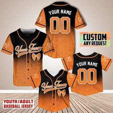Custom Team Name Number Baseball Jersey, Personalized Uniform Shirt