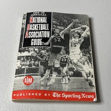 1962–63 Official NBA Guide – The Sporting News Basketball Association Book