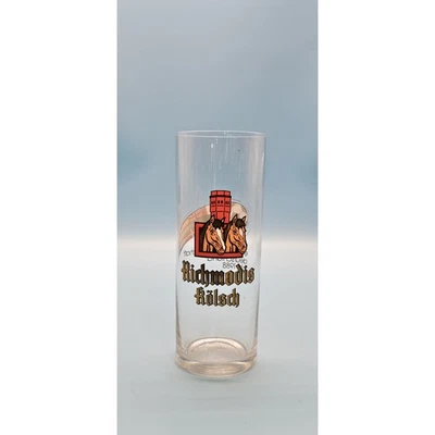Richmodis Kölsch Fußball EM 1988 altes Bierglas Brauerei Glas alt - Bild 1 von 2