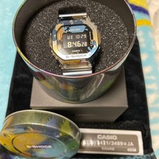 CASIO G-SHOCK GM-5600SS-1JR Watch Silver Pre-Owned Men's Stainless