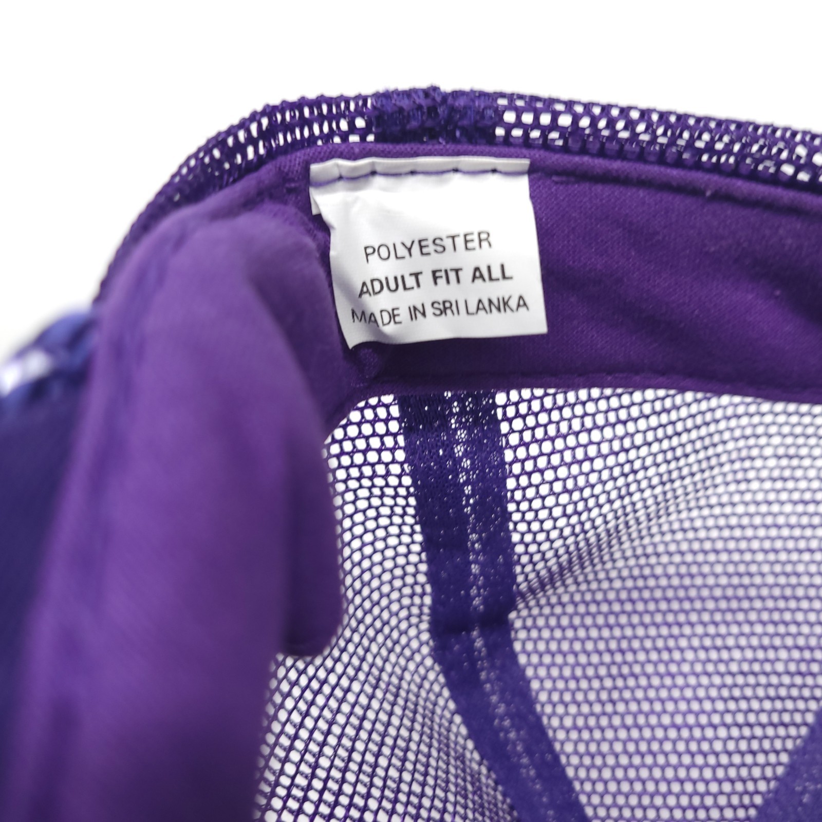 Leonard Hat Cap Utility Buildings Truck Covers Snapback Mesh Trucker Purple