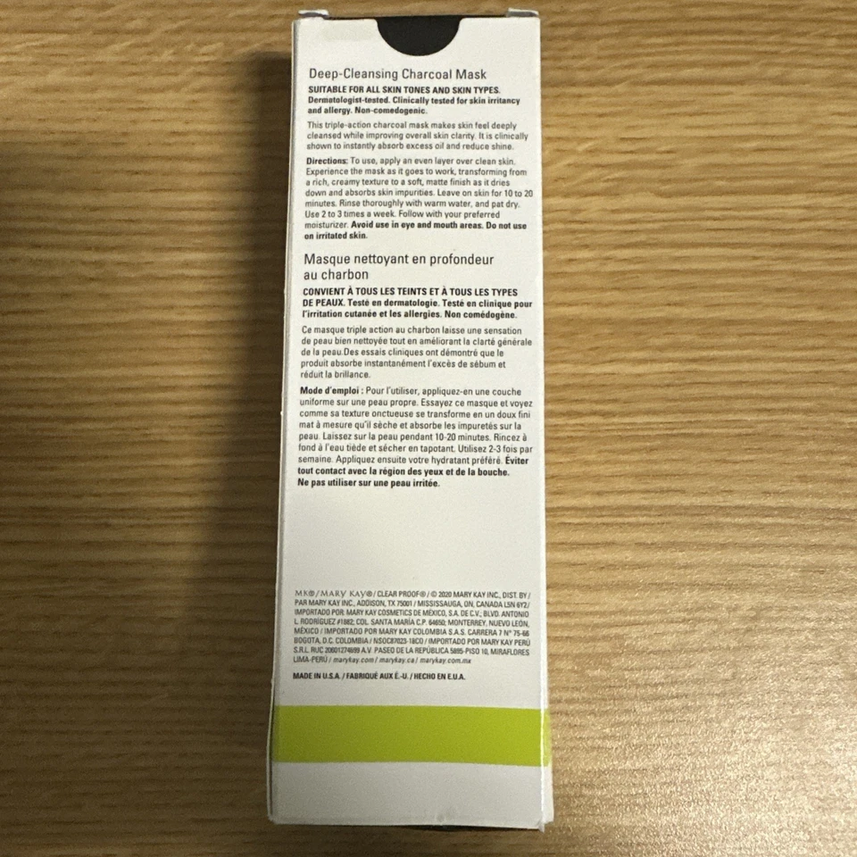 Mary Kay Clear Proof® Deep-Cleansing Charcoal Mask (4 oz / 114 g). - Image 2 of 2