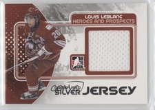 2010-11 ITG Heroes and Prospects Game-Used Silver Jersey Louis Leblanc #M-58 1u6