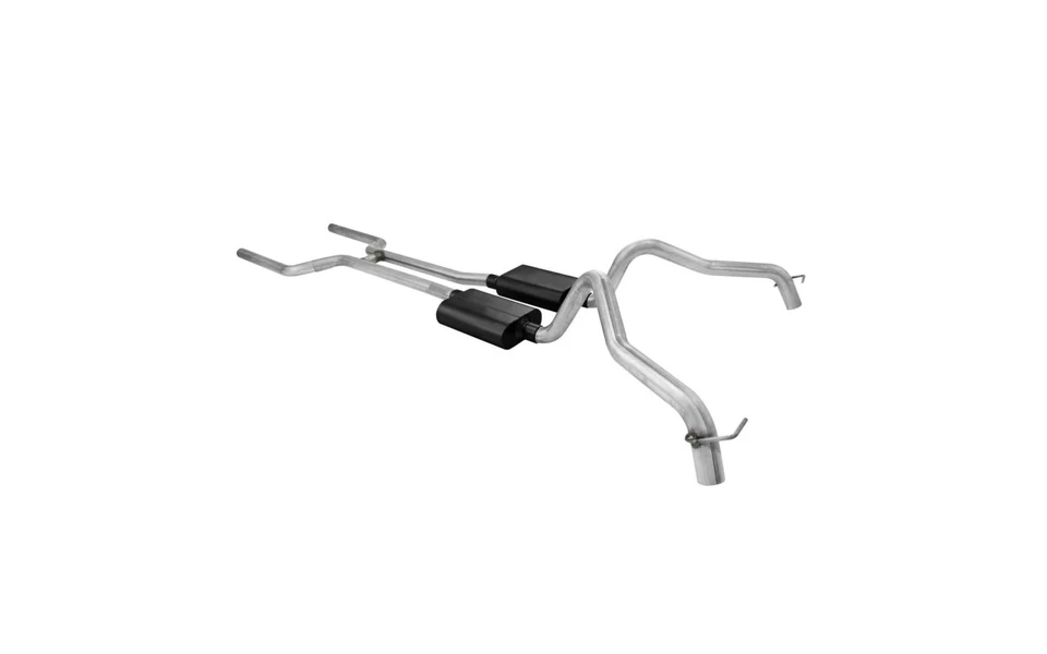 Flowmaster 817158 Crossmember-Back Exhaust System for Chevy II / Nova / Ventura Foto 3 de 4