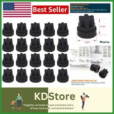20 Pack Rubber Grate Feet Replacement for Gas Ranges Cooktop Levelers