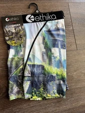 NEW Mens Ethika Boxer Briefs The Mid Fit The Greek XL X Large 36-38
