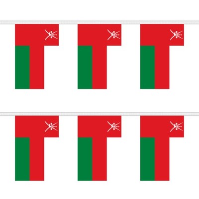Flagtex Oman Rechteck Wimpelkette